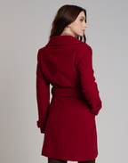 Casaco de Lã Mantova Vermelho