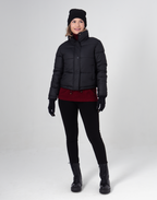 Legging Tricot Invernada Stripe Preta