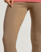 Legging Tricot Invernada Stripe Bege Bruma