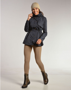 Legging Tricot Invernada Stripe Bege Bruma
