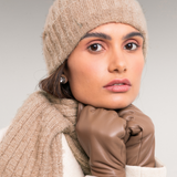 Gorro Tricot Calone Soft Bege Bruma