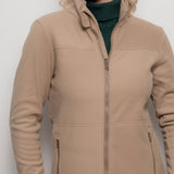 Jaqueta Fleece 280g/m² Winter Explorer Bege