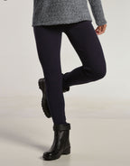 Legging Tricot Invernada Stripe Marinho