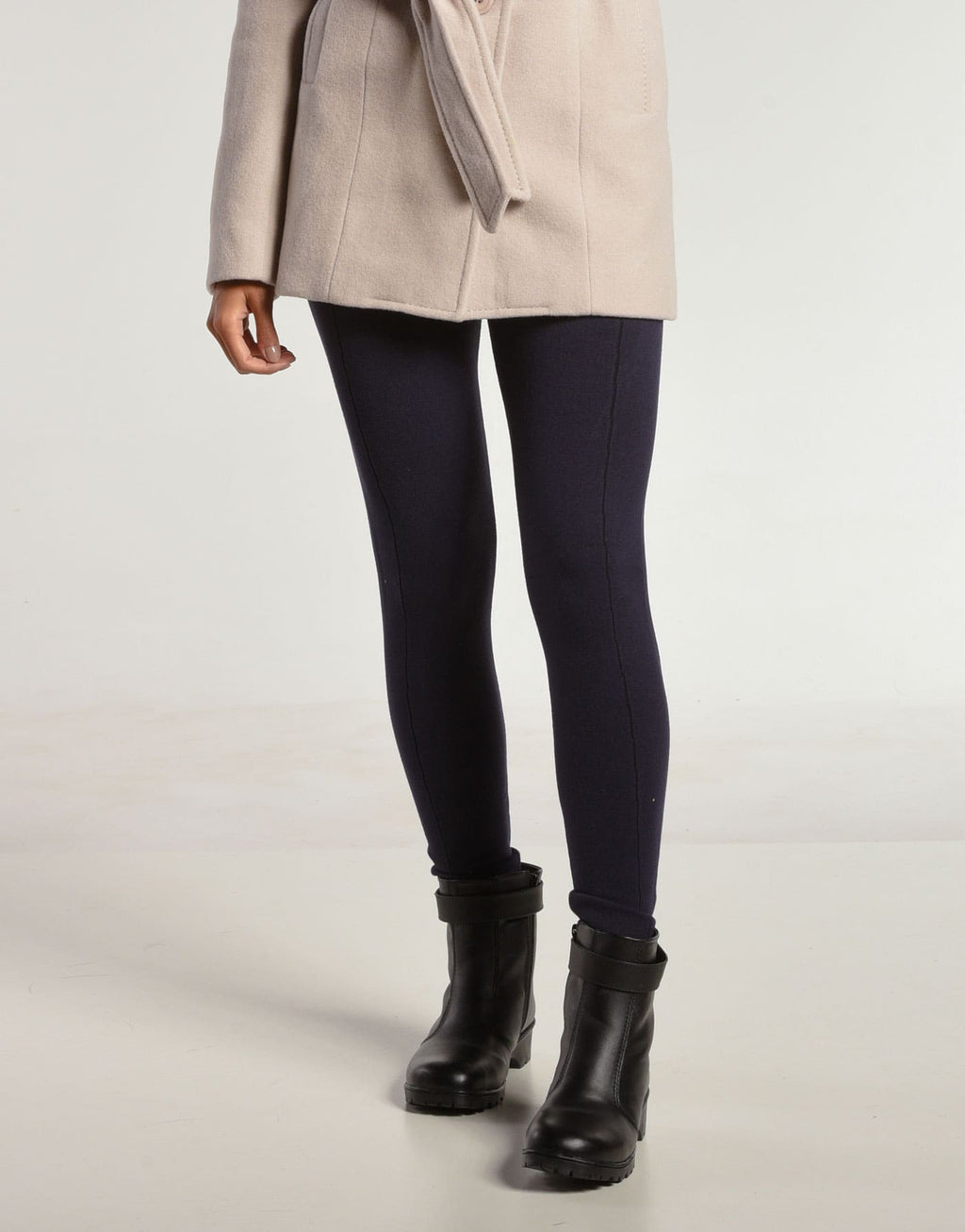Legging Tricot Invernada Stripe Marinho
