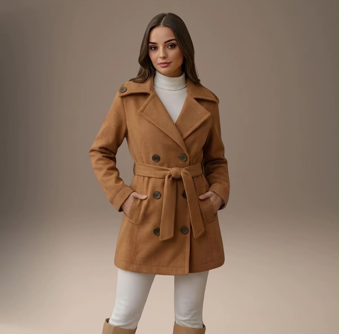 Casaco Sobretudo Blazer Feminino Lã Batida | PREÇO DE LANÇAMENTO