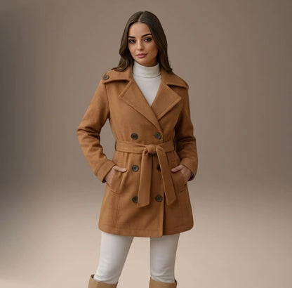 Casaco Sobretudo Blazer Feminino Lã Batida | PREÇO DE LANÇAMENTO
