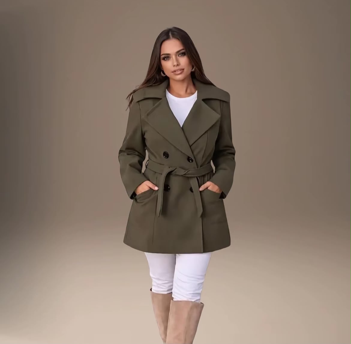 Casaco Sobretudo Blazer Feminino Lã Batida | PREÇO DE LANÇAMENTO