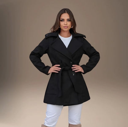 Casaco Sobretudo Blazer Feminino Lã Batida | PREÇO DE LANÇAMENTO