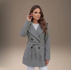 Casaco Sobretudo Blazer Feminino Lã Batida | PREÇO DE LANÇAMENTO