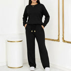 Conjunto Tricot Elegância Premium (Blusa + Calça) | Coleção Inverno