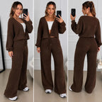 (KIT COM 2) Conjuntinho Julie Trico Premium (Blusa + Calça) | OFERTA DE OUTONO/INVERNO